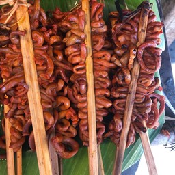 ใส้ไก่ย่าง