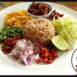 ข้าวคลุกกะปิ (จาน)