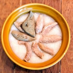 โจ๊กหมู+เครื่องใน