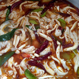 ต้มแซ่บเห็ดนางฟ้า