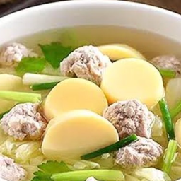 ต้มจืดเต้าหู้หมูสับ