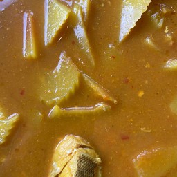 แกงส้มมะละกอปลาตาเดียว