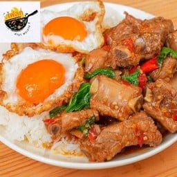 ข้าวเหนียวมะม่วงกะทิคั้นสดแม่มองปาน ท่าข้าม