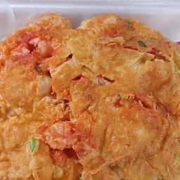 ข้าวไข่เจียวกุ้งสับ
