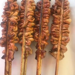 ใส้ไก่ย่าง