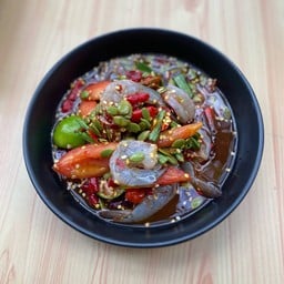 เหลาปลาร้ากุ้งสด