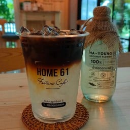 อเมริกาโน่น้ำช่อดอกมะพร้าว