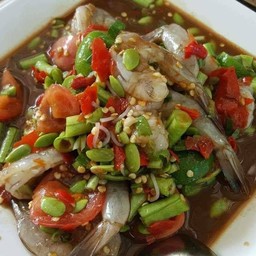 เหลากุ้งสด มีหมูยอ