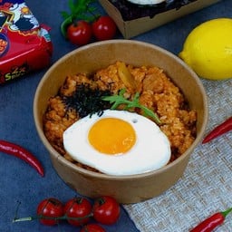 Kimchi Fried Rice + Fried Egg