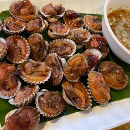 หอยแครงลวก