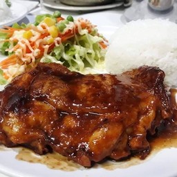 ข้าวไก่ย่างบาบีคิว