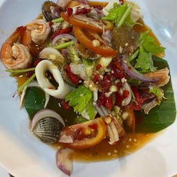 ยำวุ้นเส้นทะเล