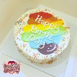 เค้กเบิร์ดเดย์ เรนโบว์