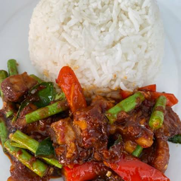 ข้าวพริกแกงไก่