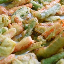 ผักทอดกรอบแบบบบ