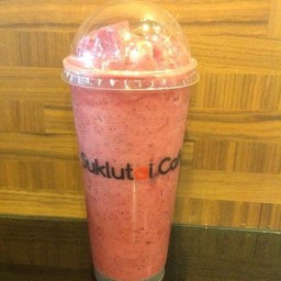 สตอเบอรี่สมูทตี้ปั่น