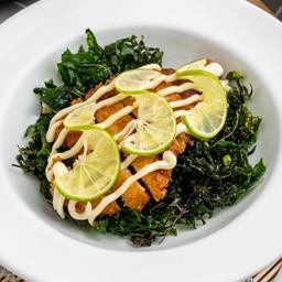 ไก่กรอบซอสมะนาว