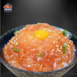 M5 ข้าวหน้าแซลมอนสับ