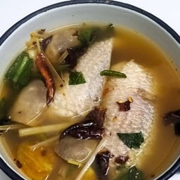 ต้มยำพุงปลาช่อน