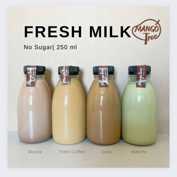 Fresh milk with sweetie