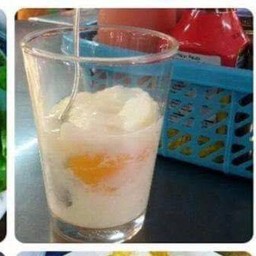 ไข่ลวก 2 ฟอง