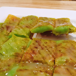 โรตีคัสตาร์ดใบเตย