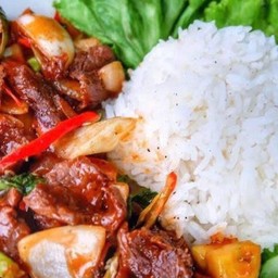 ข้าวเนื้อแดง