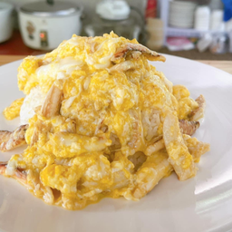 ข้าวราดไข่ข้นปู🦀