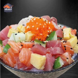 M12 ข้าวหน้าหมูน่า ไข่หวาน ปูอัด แตงกวาญี่ปุ่นหั่นเต๋า