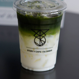 ชาเขียวมะพร้าวนมสด