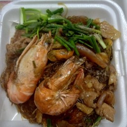 ทะเล+หมู อบวุ้นเส้น