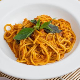 สปาเก็ตตี้ซอสมะเขือเทศ