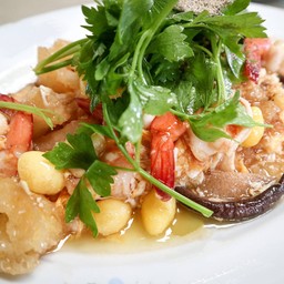 กระเพาะปลาผัดแห้ง