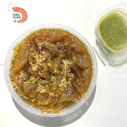 Dingdong แซลมอนดอง กุ้งดอง ไข่ดอง ข้าวญี่ปุ่น แซลมอน ผักดอง กิมจิ ลาดพร้าว