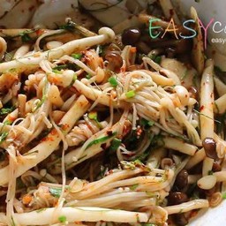 ข้าวสวย + ยำเห็ดรวม