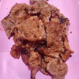 Crying tiger grilled pork with a spicy dipping sauce