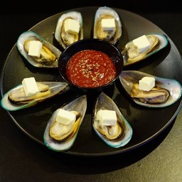 Mussel New zealand หอยแมลงภู่นิวซีแลนด์