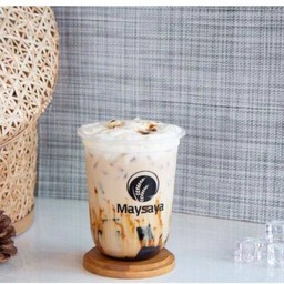 Brown Sugar Milk Tea+ Brown Sugar Jelly