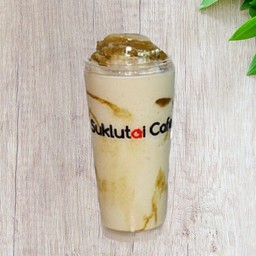 นมสดคาราเมลปั่น