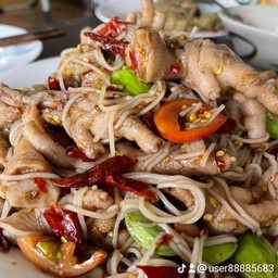 ตำซั่วขาไก่น้ำปลาร้านัวๆเด็ดสุดซอยต้องลอง