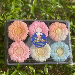 ขนมไทย สัมปันนี อบควันเทียน หวานน้อย สูตรนุ่มละมุน ละลายในปาก ทานคู่ชา กาแฟ เข้ากัน มากค่ะ