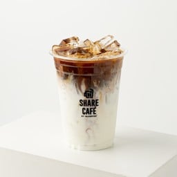 ลาเต้เย็น #กาแฟต่างประเทศ