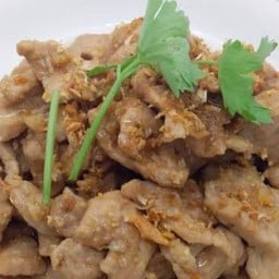 หมูผัดกระเทียม