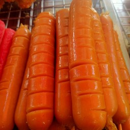 ไส้กรอกหนังกรอบ