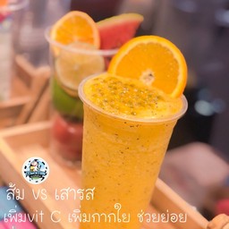 ส้มเสารส สด ปั่น22 oz