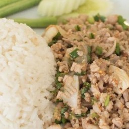 ข้าวลาบแซ่บเจ