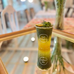 ชาเขียวมัทฉะน้ำส้ม