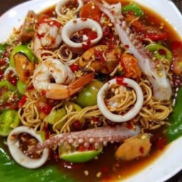 จีจี้ตำนัว 🌶️🍅🍤 🌽( ครัว3อเจ้าเก่า ซอยรังษี ) 1