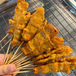 หมูสะเต๊ะ15ไม้