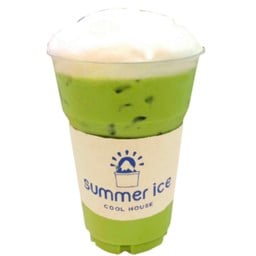 ชาเขียวญี่ปุ่นลาเต้ (ร้อน,เย็น,ปั่น)